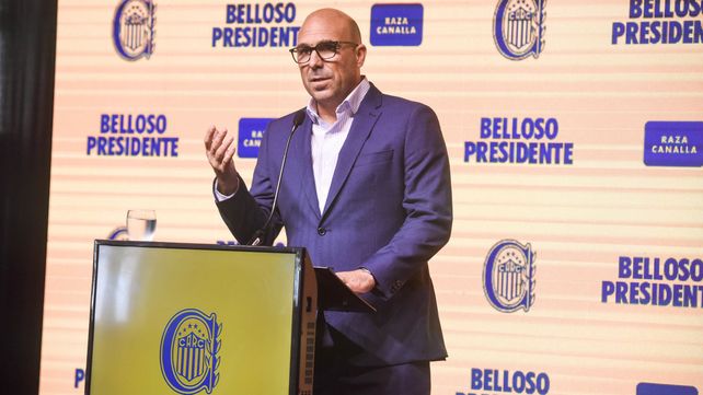 Gonzalo Belloso fue el centro de atención en el lanzamiento de su candidatura a presidente de Central.