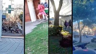 Un grupo de 20 personas ingresaron a un supermercado de Santa Fe a robar mercaderías. (Foto: gentileza diario Uno de Santa Fe) &nbsp;
