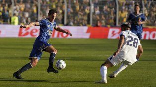 Augusto Solari fue titular en el equipo de Lequi.