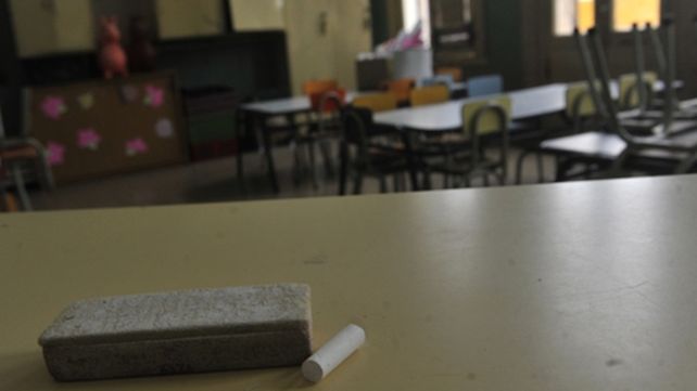 Sin clases en las escuelas.