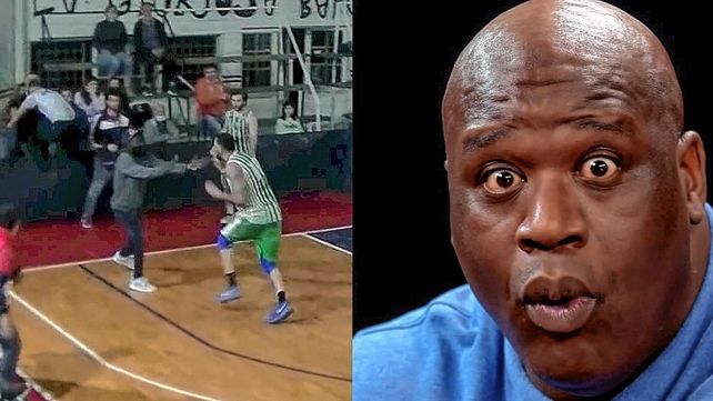 Básquet: Shaquille ONeal hizo foco en el jugador que quiso golpear al árbitro