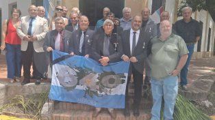 Malvinas: el museo Casa Aceñolaza de Villa Urquiza es custodio de la Bandera de los 649 Héroes