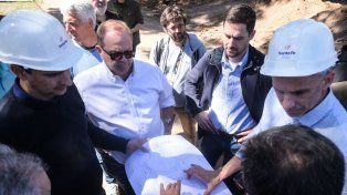 El máximo dirigente de Odesur, estuvo en Rosario inspeccionando las obras de cara a los Sudamericanos Santa Fe 2026