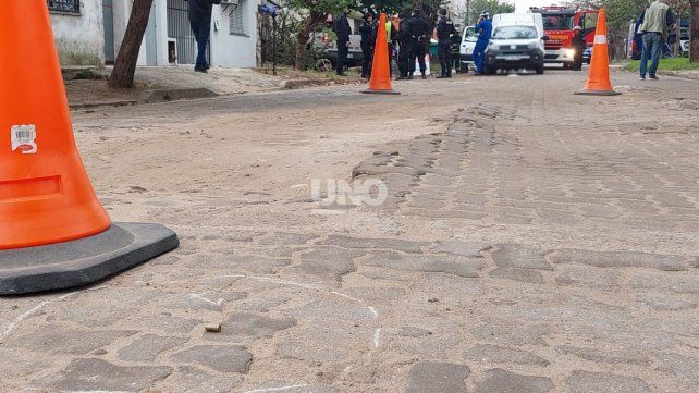 El lugar en donde mataron a un joven que llegó a la ciudad para la compra de una moto.
