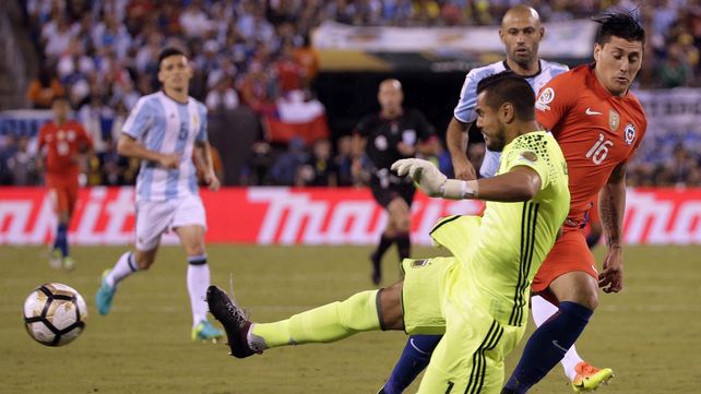Postales de la derrota argentina en la Copa América Centenario