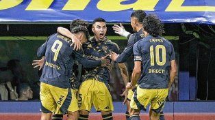 Boca venció como local a Barracas Central 1-0.