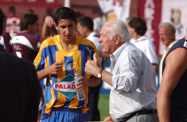 Ángeles. Di María recibe las directivas de Zof