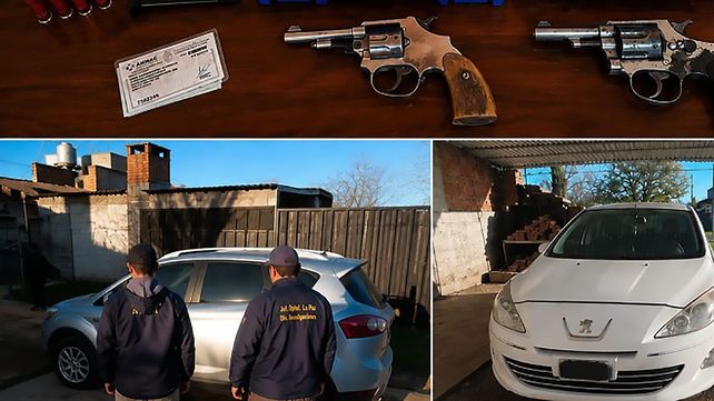 En Concordia secuestraron dos vehículos y armas relacionados con la investigación por estafa