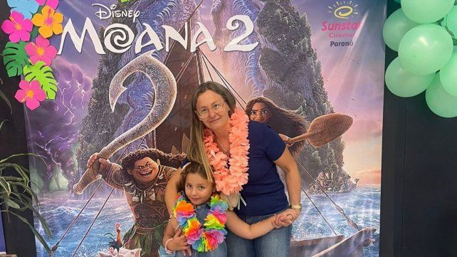 El público disfrutó de Moana 2