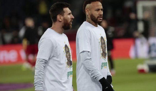 Distante relación de Messi y Neymar con los hinchas del PSG