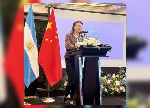 Diana Mondino en China solicita inversiones