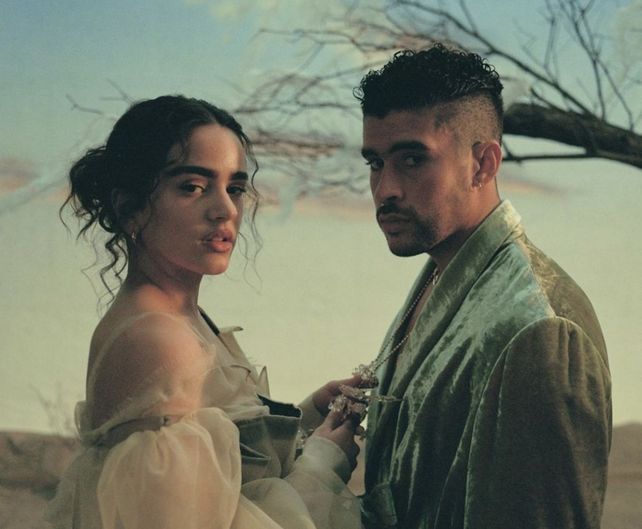 Rosalía y Bud Bunny sorprenden en el video de &nbsp;La noche de anoche.&nbsp;