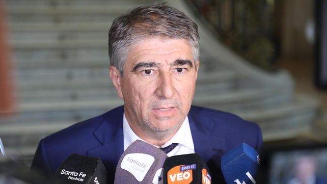 Fabián Bastía, ministro de Gobierno provincial.