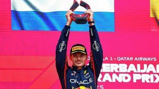 Max Verstappen ganó el GP de Azerbaiyán.