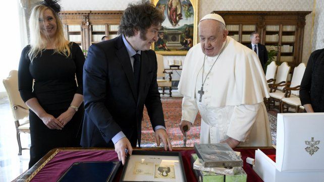Tras un encuentro privado entre el Papa Francisco y Javier Milei