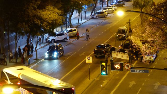 El choque se produjo en la zona de Alberdi y French.