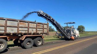 ialidad Nacional avanza en los trabajos de recuperación de la ruta nacional 12.&nbsp;