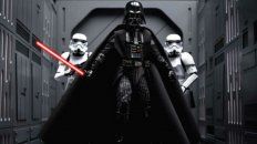 Darth Vader era el malvado de la saga. Darth Vader era el malvado de la saga.