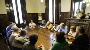 El Arzobispado recibió a la Multisectorial Rosario en Defensa del Pueblo Argentino.