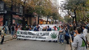 Movilización de la asamblea en Rosario