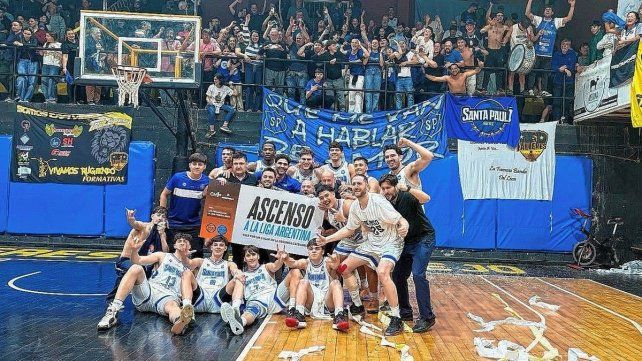 Santa Paula ascendió en Tafí Viejo a la Liga Argentina de Básquet.
