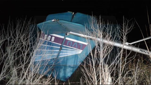Entrerriano probaba una avioneta que había comprado y se precipitó a tierra