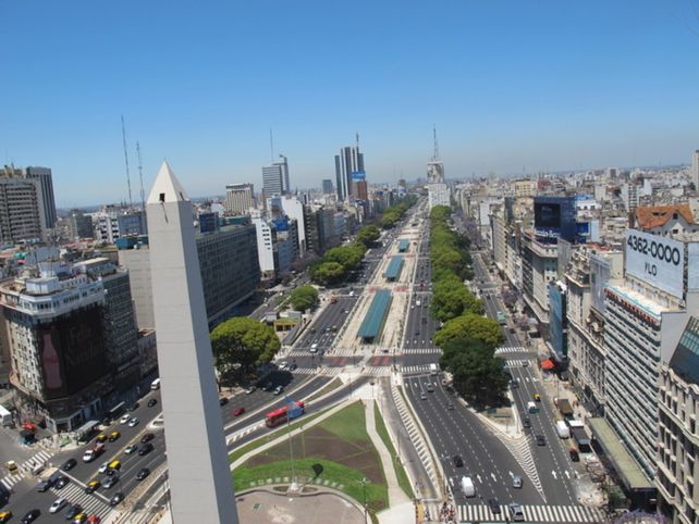El calor de este martes fue histórico en la ciudad de Buenos Aires