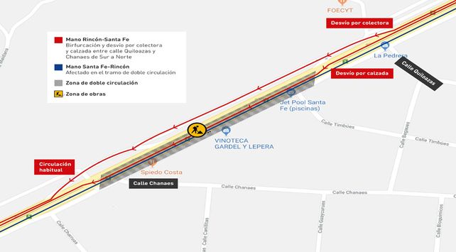 corte ruta 1 aguas