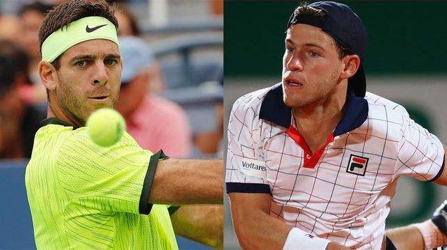 Del Potro y Schwartzman saltan a la cancha: hora y TV