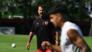 El Ogro Fabbiani manifestó que quiere un equipo que tenga gran intensidad y que sea práctico.