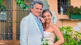 Claudio Rígoli sorprendió al casarse en Italia con la abogada Elisa Comparin en una ceremonia íntima