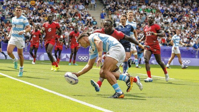 Debut triunfal de Los Pumas 7 ante Kenia