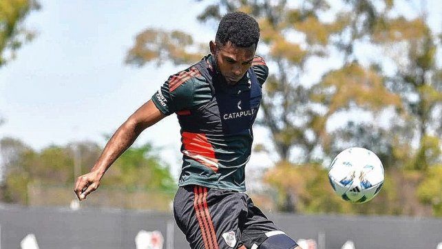 Miguel Borja sería el centrodelantero de River ante Colo Colo.