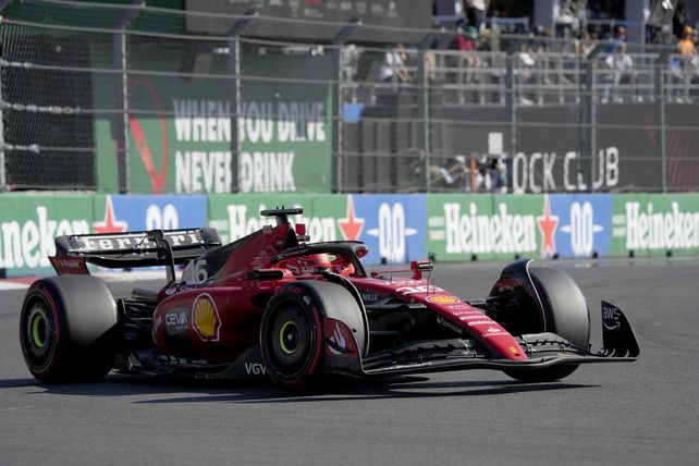 La Ferrari copó la parada en México con un Leclerc endemoniado al volante.