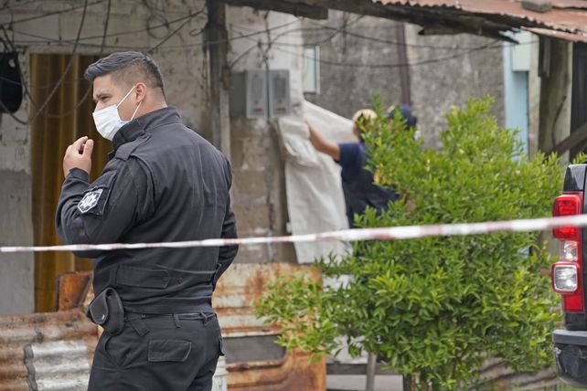 El pasillo de Lirio al 1900 donde fue asesinado Brian David Vallejos