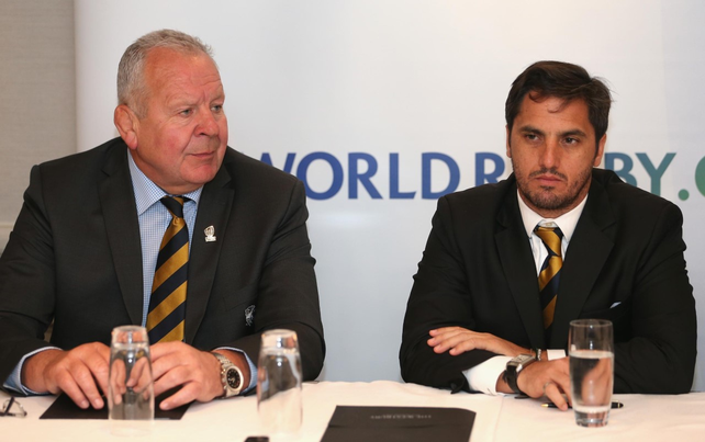 Bill Beaumont y Agust&iacute;n Pichot son las m&aacute;ximas autoridades de World Rugby.
