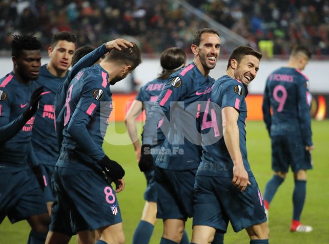 El Colchonero pisó fuerte en Rusia y está en los cuartos de la Europa League