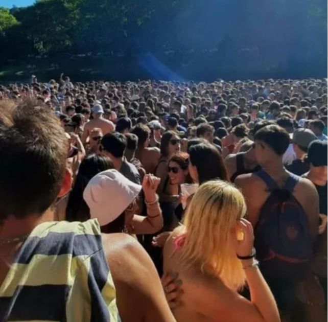 Descontrol por una fiesta clandestina con más de 1.200 personas en Alpa Corral: para la comuna local fue muy positivo