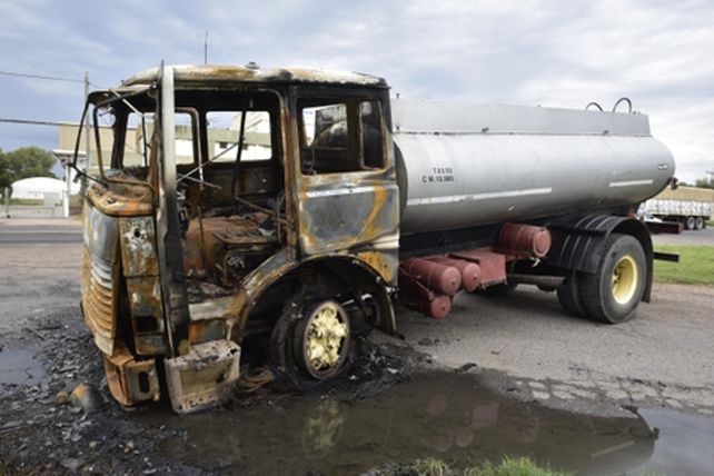 incinerado. Después de la alocada carrera