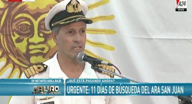 Nuevo parte de la Armada: los 44 podrían encontrarse en superviviencia extrema