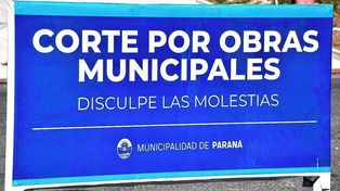 Por obras programadas