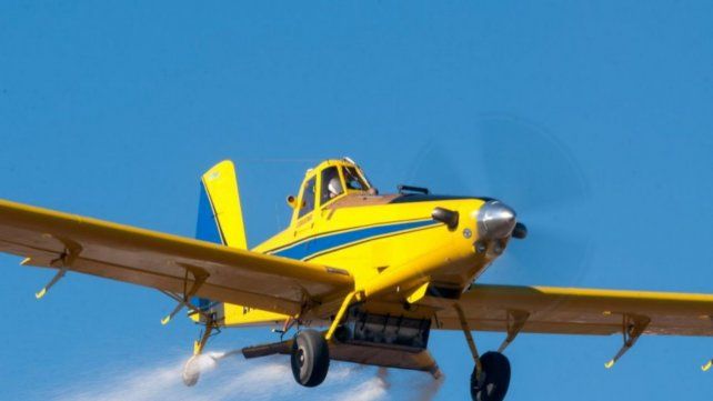 Aviones. Fuerte merma en la actividad de los aeroaplicadores.