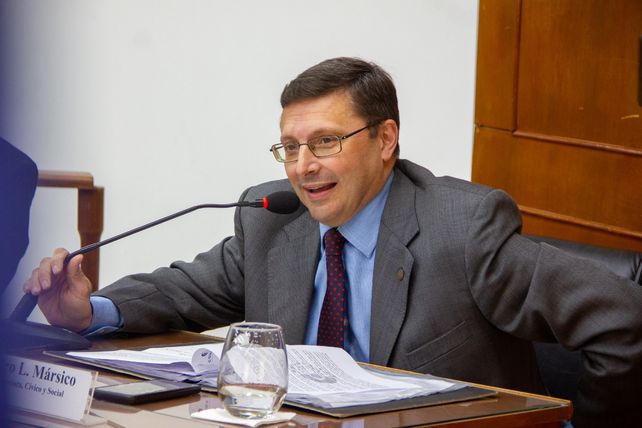El concejal Lisandro Mársico
