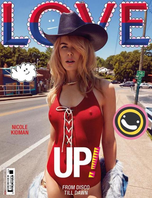 Nicole Kidman posó como una sexy cowgirl: el resultado fue tan explícito que se arrepintió