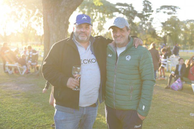Juan Pablo Moreno y Lisandro Catanio