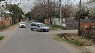 La cuadra donde ocurrió el crimen.