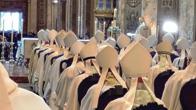 Obispos. Son 97 los representantes de las diócesis argentinas reunidos en Buenos Aires hasta el próximo viernes.