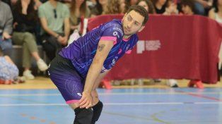 Santiago Escanes busca el sueño nacional con Club Voleibol Gandia.