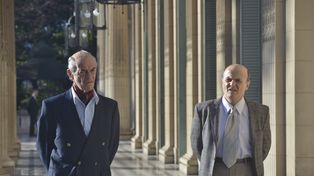 Aquella dupla temible. Fernando de la Rúa (Jean Pierre Noher) y Domingo Cavallo (Luis Machín).