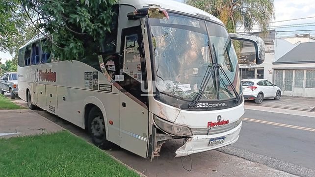 Un colectivo robado de la Terminal de Ómnibus y un recorrido descontrolado por distintos barrios de la ciudad. 